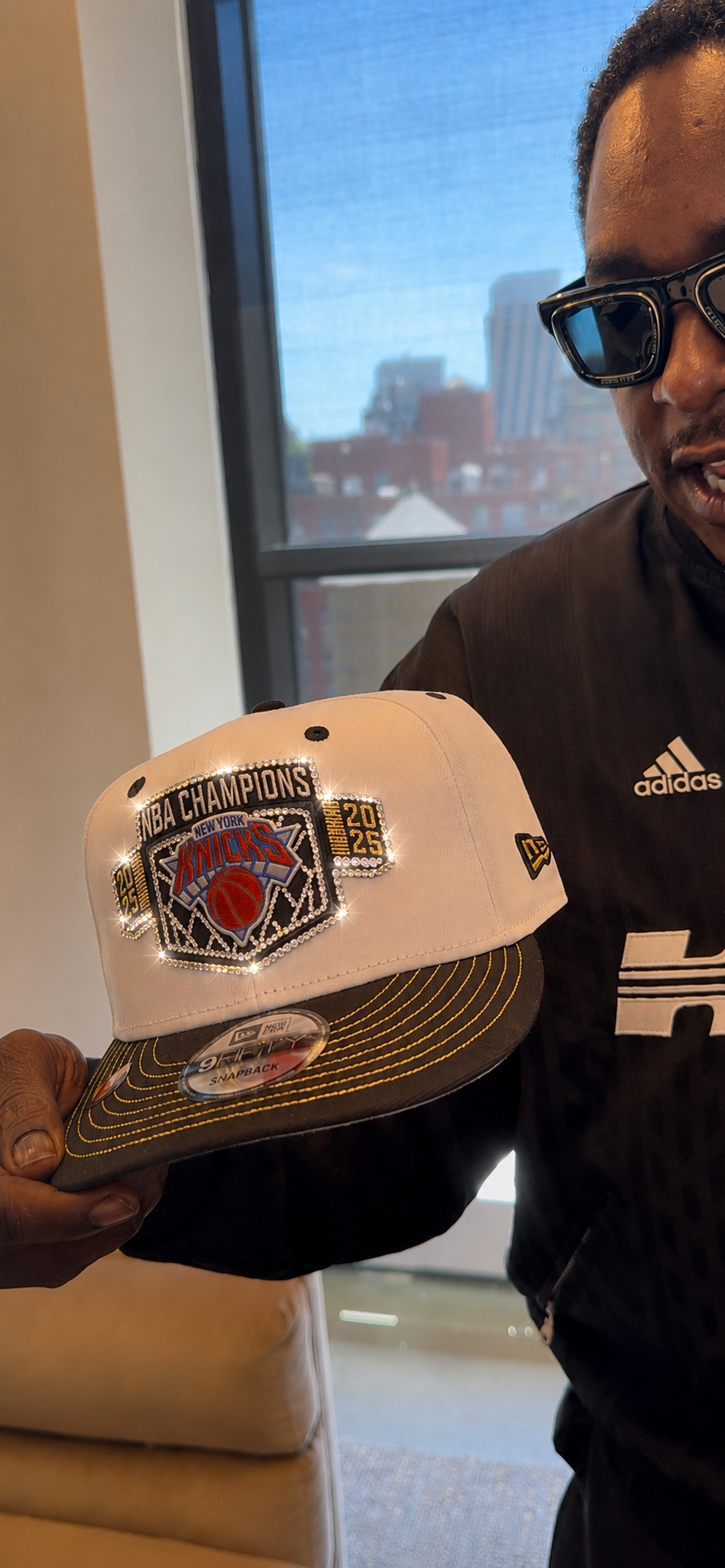 “Knicks Championship Series Hat VVS BUSSDOWN” (These hats will BE SHIPPED BY 07/28/2026) Limited Quantities -PLEASE READ ALL BEFORE BUYING -PRE ORDER- Shine all Summer