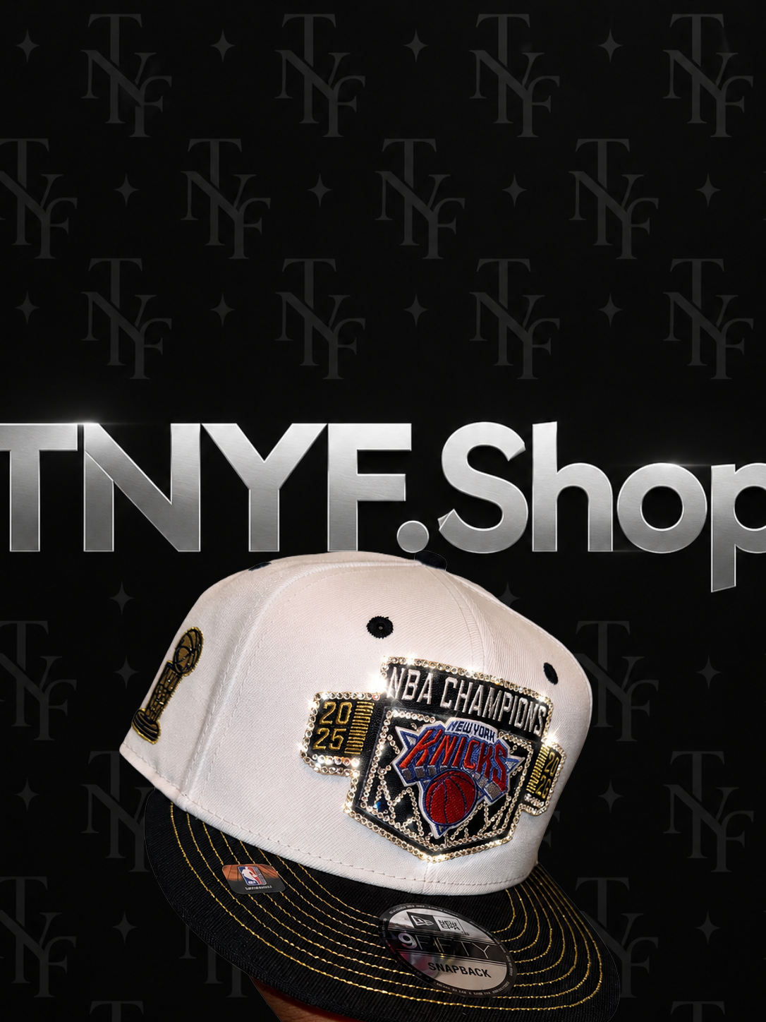 “Knicks Championship Series Hat VVS BUSSDOWN” (These hats will BE SHIPPED BY 08/21/2026) Limited Quantities -PLEASE READ ALL BEFORE BUYING -PRE ORDER- Shine all Summer